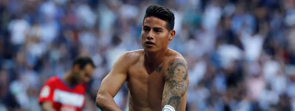 James Rodríguez tiene dos ofertas de Italia. “El Nápoles no es una opción”