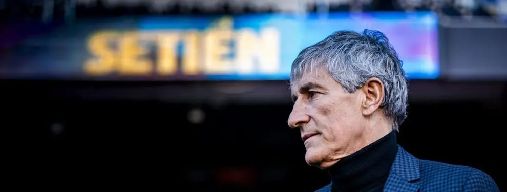 Quique Setién elige entre estos dos y se queda con el menos esperado