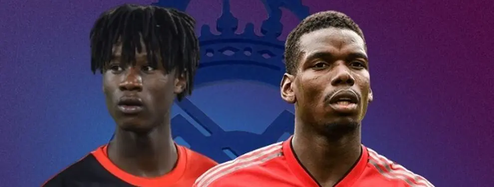 Zidane se despide de Pogba y Camavinga: ¡Él es el fichaje para el medio!