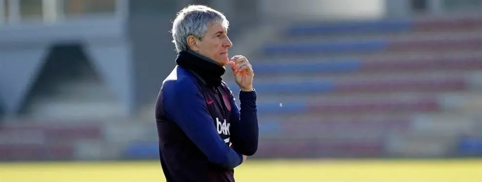 Quique Setién sigue insistiendo: el fichaje que anhela para el Barça