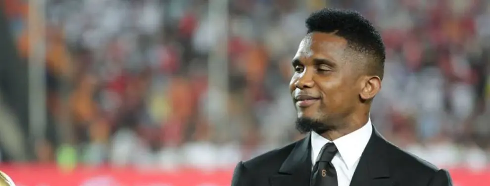 Es el nuevo Eto’o: el Barça y el Real Madrid ya le han echado el ojo