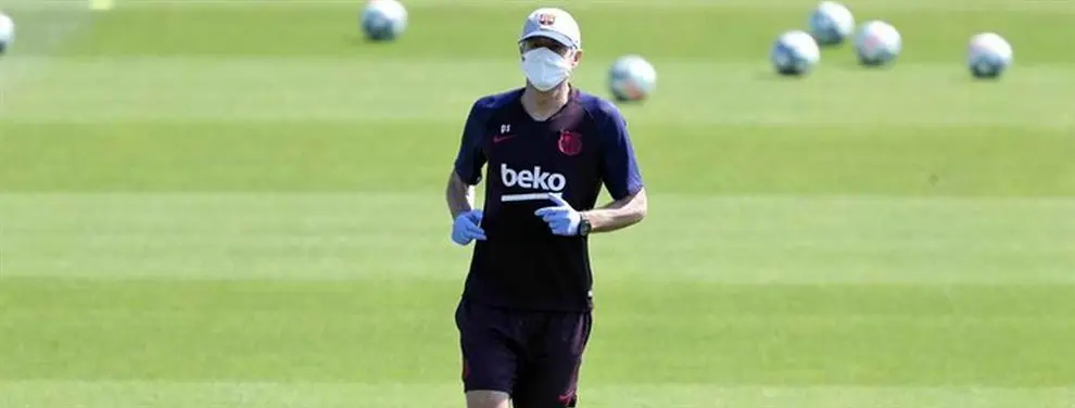 Quique Setién no quiere su salida. Y era un fijo en el Barça hace poco