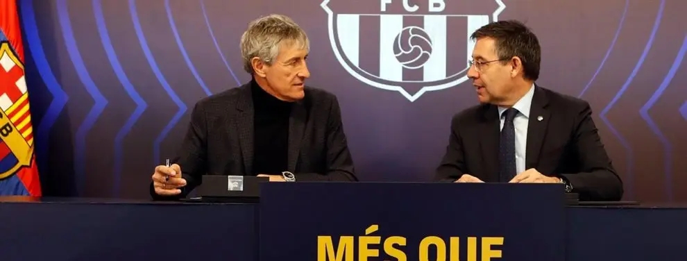 Quique Setién cuenta con él. Bartomeu, no. Y tiene una oferta galáctica