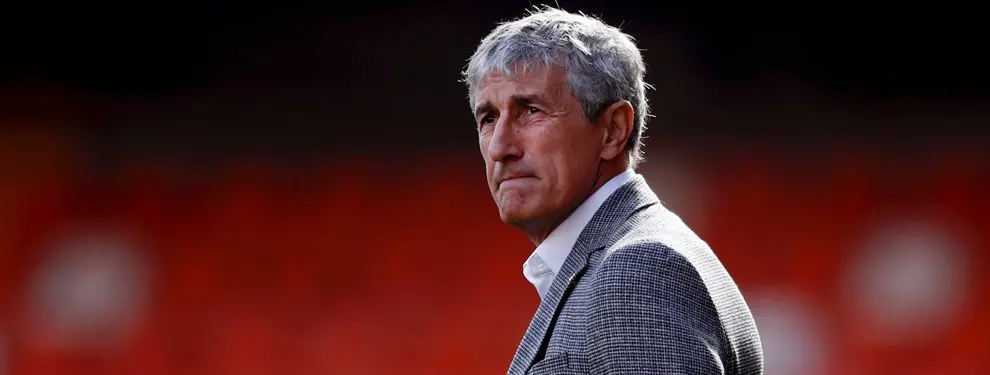 Quique Setién da la sorpresa: el fichaje que pide al Barça es español