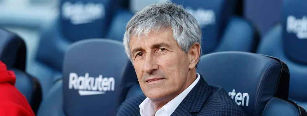 El alivio de Quique Setién: el crack que no saldrá del Barça este verano