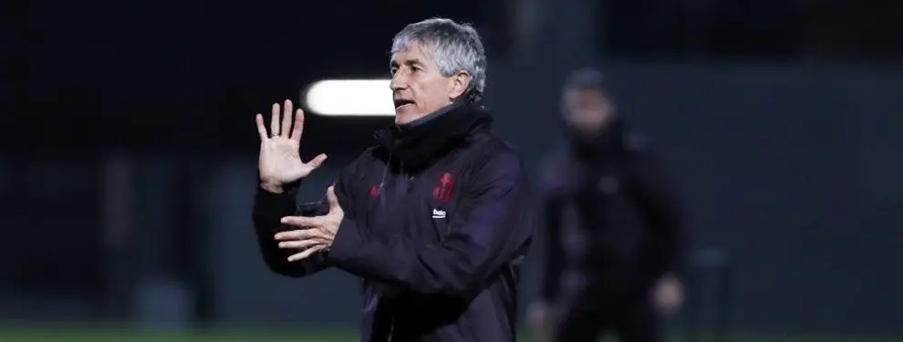 Setién da el visto bueno: el cambio de cromos que Bartomeu acuerda