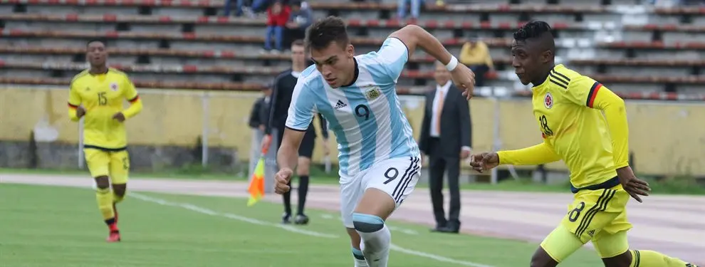 Por si falla Lautaro Martínez: la estrella en mente de Bartomeu