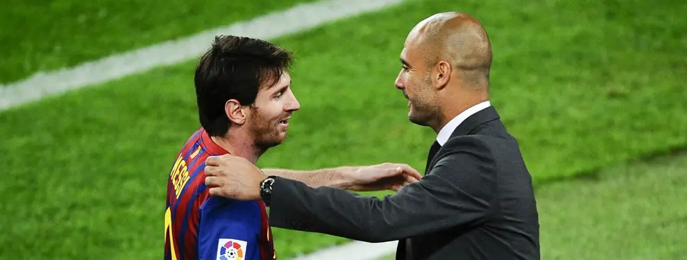 Messi no dice nada y Pep Guardiola puede robarle un crack al Barça