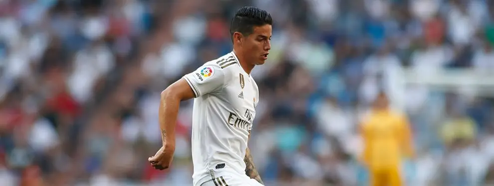 ¡No quieren a James Rodríguez! Y Zidane se queda sin un fichaje