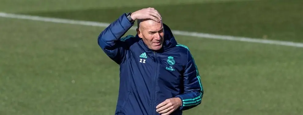 ¡Ni Zidane puede taparlo! Saldrá del Real Madrid así de mal