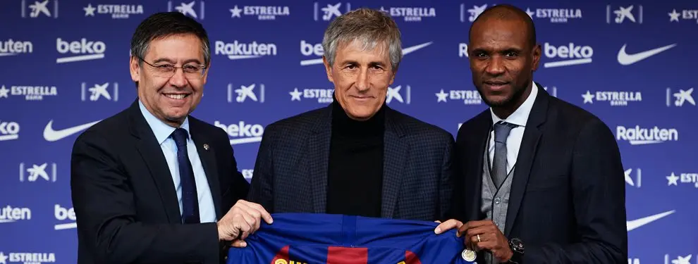 Quique Setién sospecha de Bartomeu y un movimiento que no le gusta