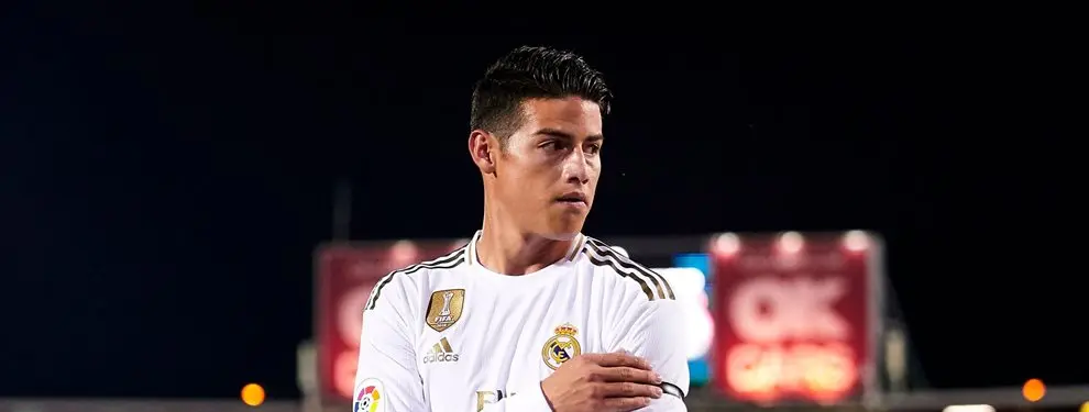 ¡Bombazo! James Rodríguez llama a este entrenador para que lo fiche