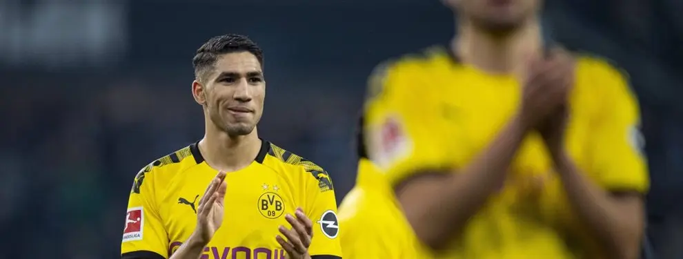 Acuerdo con Achraf y un crack del Real Madrid puede acabar en Dortmund