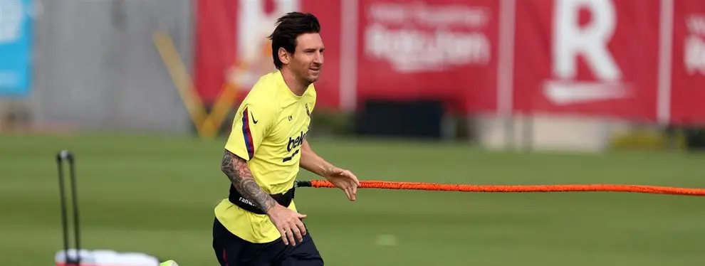 ¡Esto o se va! Messi no se lo cree. Y es una renovación TOP