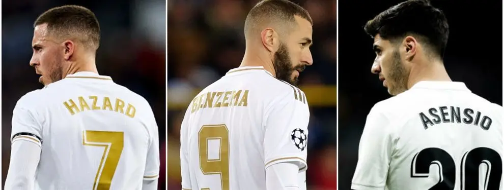 Zidane lo tiene hecho. El Madrid tiene tridente y Benzema está feliz