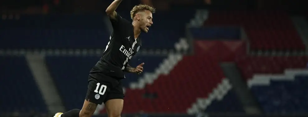 Quique Setién, contento: el gesto de Neymar que lo acerca al Barça