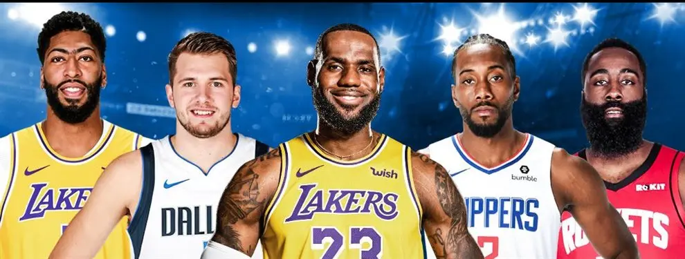 Luka Doncic desafía a LeBron James y Kawhi Leonard