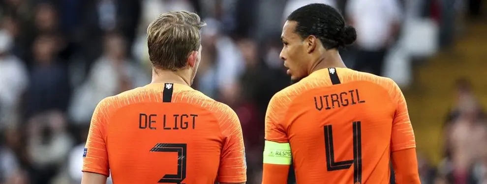 Y no es Van Dijk ni De Ligt: central holandés en la agenda del Real Madrid