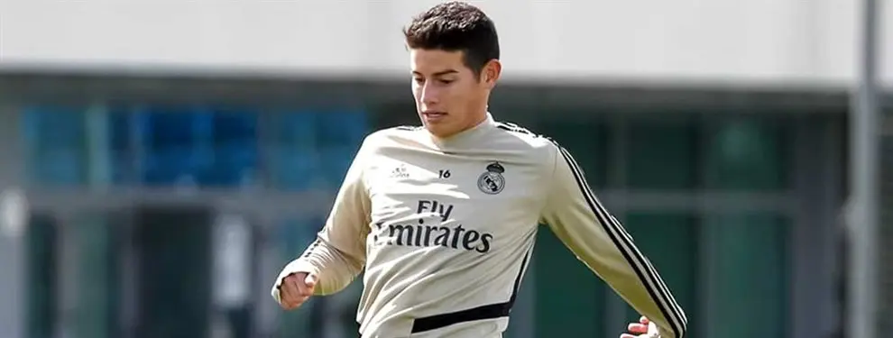 James Rodríguez tiene una oferta TOP que le paga su sueldo actual