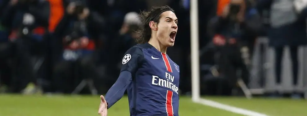 Cavani pone en un problema a Simeone y al Manchester United