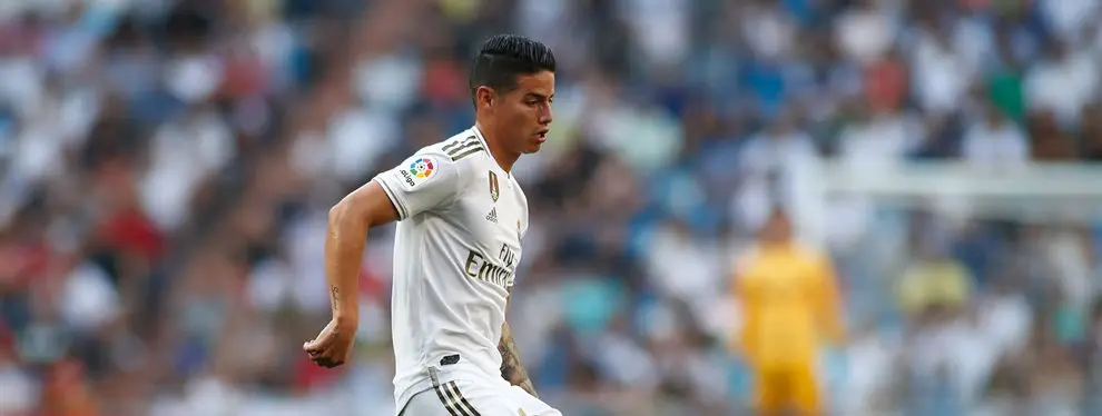 ¡James Rodríguez se va con él! El 2x1 que plantea Zidane por Mbappé