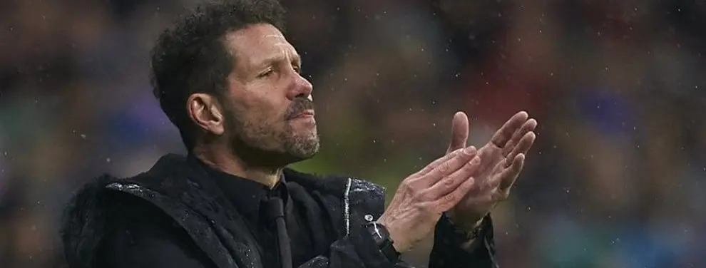 Simeone pone un nuevo nombre sobre la mesa si no llega Cavani