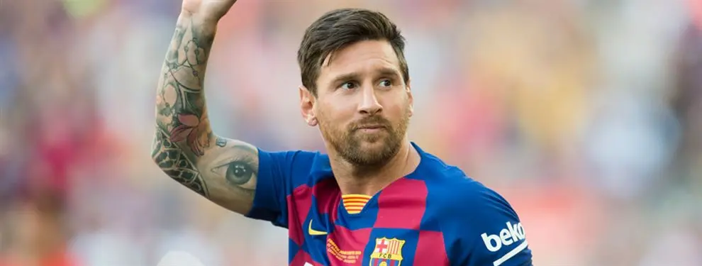 Messi lo vuelve a ofrecer: el galáctico que se pone a tiro