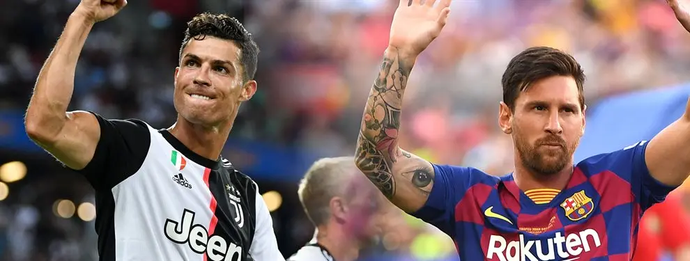 Cambia a Cristiano Ronaldo por Messi: la Juventus se teme lo peor