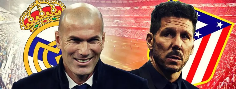 Zidane lo sabe: el tapado que Simeone fichará por 40 millones