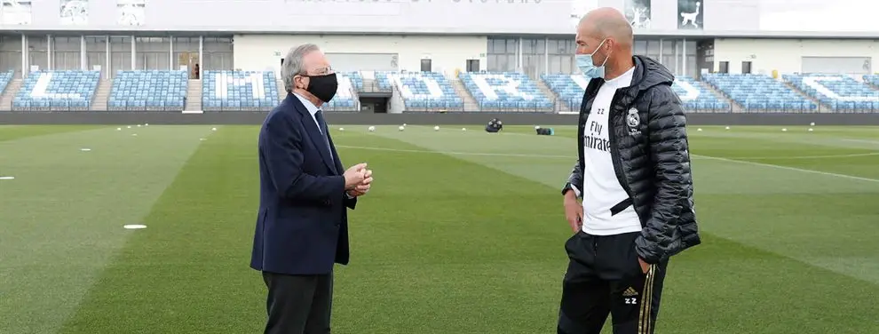 Zidane no lo puede ver (y Florentino Pérez lo quiere en el Real Madrid)