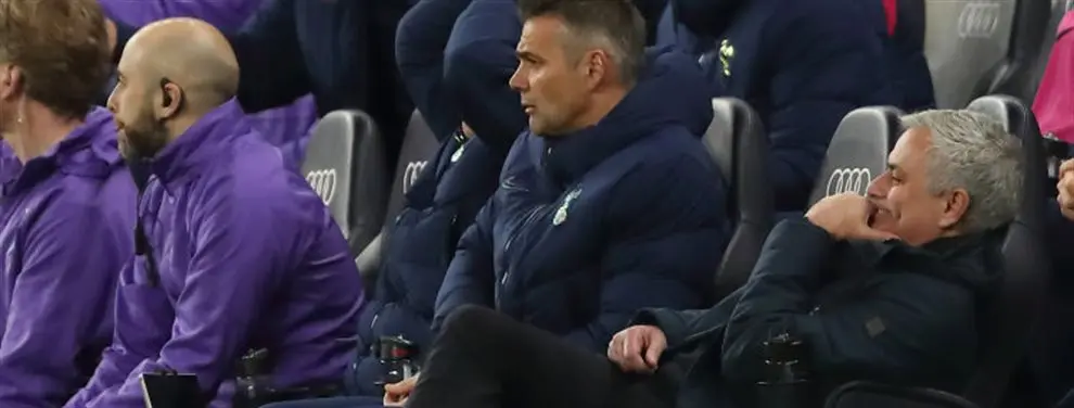Mourinho vetó su fichaje y puede dejarle fuera del Tottenham el sábado