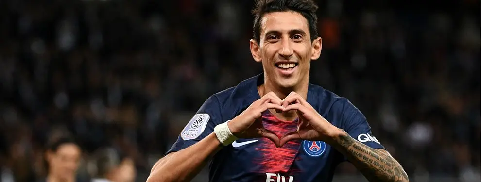 Di María tiene una oferta de España para dejar el PSG