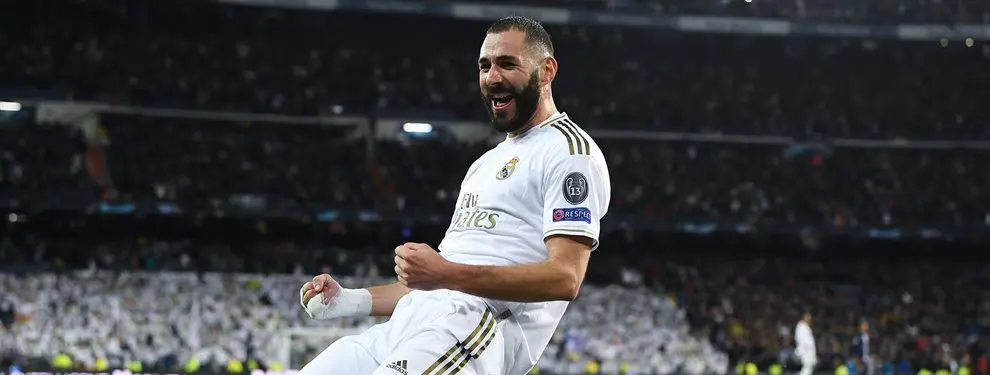 Benzema asustado: el delantero que se acerca al Real Madrid