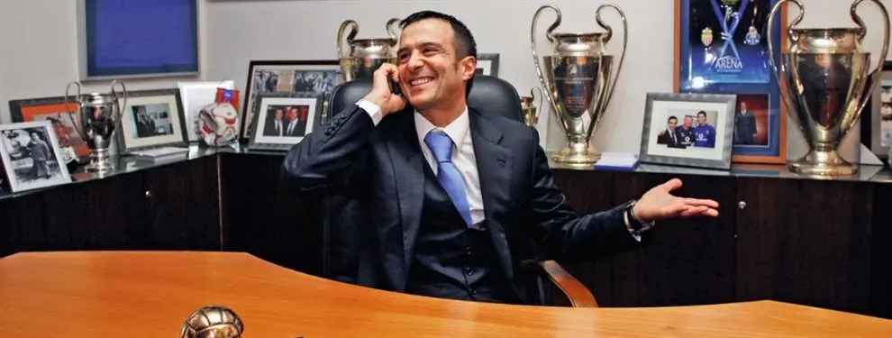 Jorge Mendes se lo da al Barça: el fichaje que le quita al Real Madrid