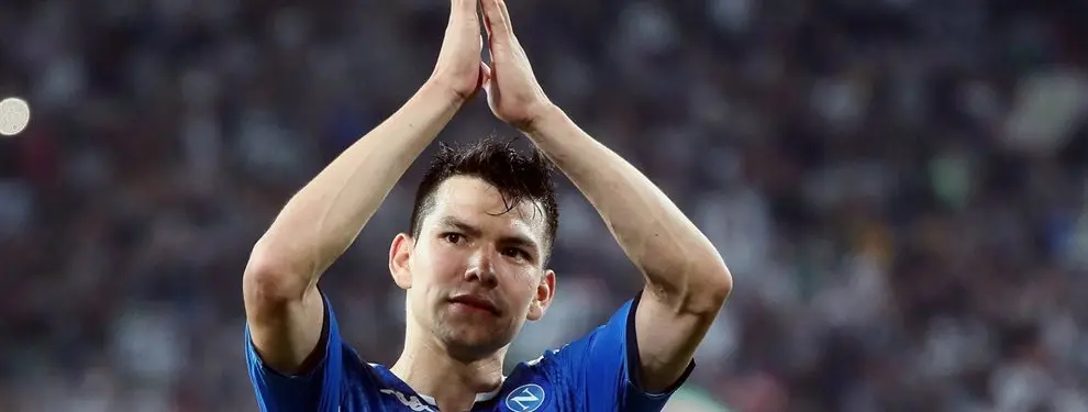 Hirving Lozano presenta su candidatura para firmar por un grande de Europa