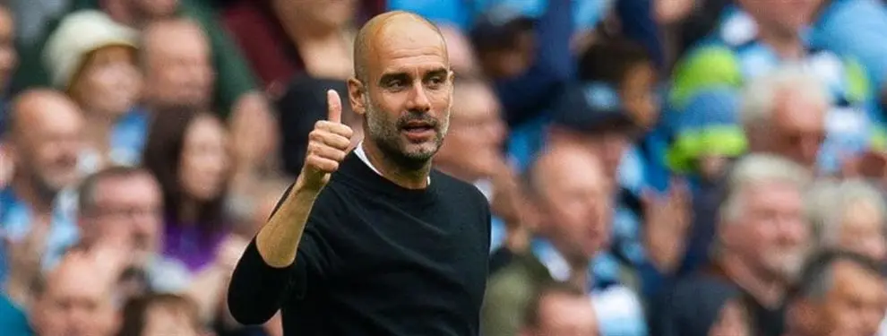 Florentino Pérez lo tantea. Es de Guardiola y no está contento