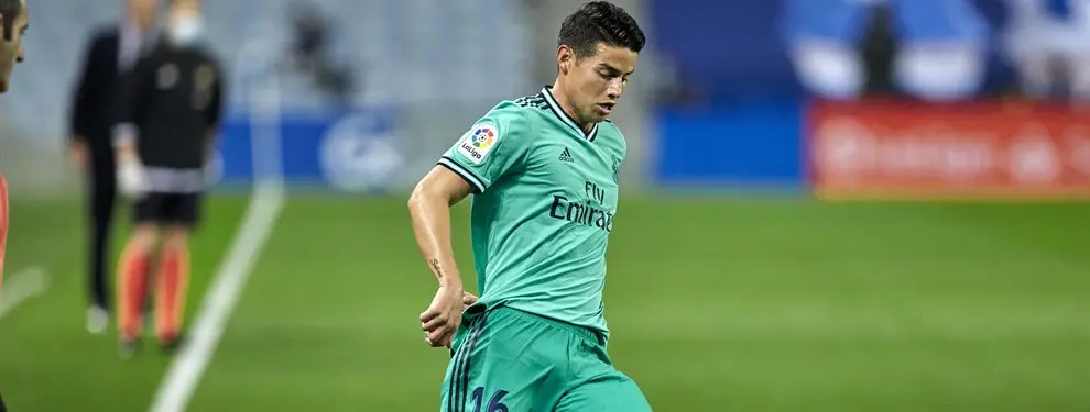 Se olvidan de James Rodríguez y van a por un killer que gusta a Zidane