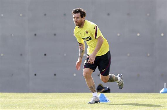 El parte médico de Lionel Messi: está en duda para el reinicio de La Liga