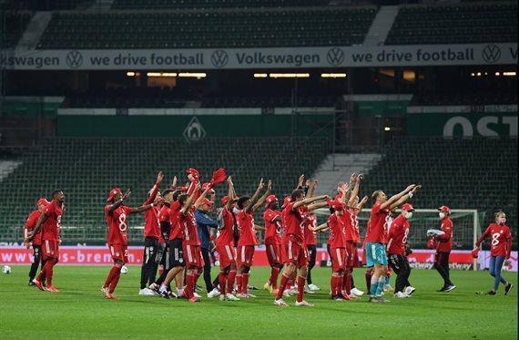 ¡Campeón! Bayern Munich conquistó la Bundesliga por octava vez consecutiva