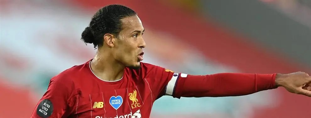Es el socio de Van Dijk: Barça y Real Madrid anotan su nombre