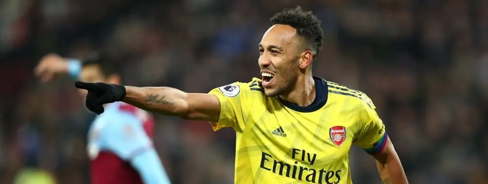¡Aubameyang se va del Arsenal! Mikel Arteta ficha a su relevo