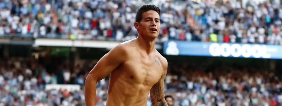 James Rodríguez puede quedarse: el fichaje que se le escapa al Real Madrid