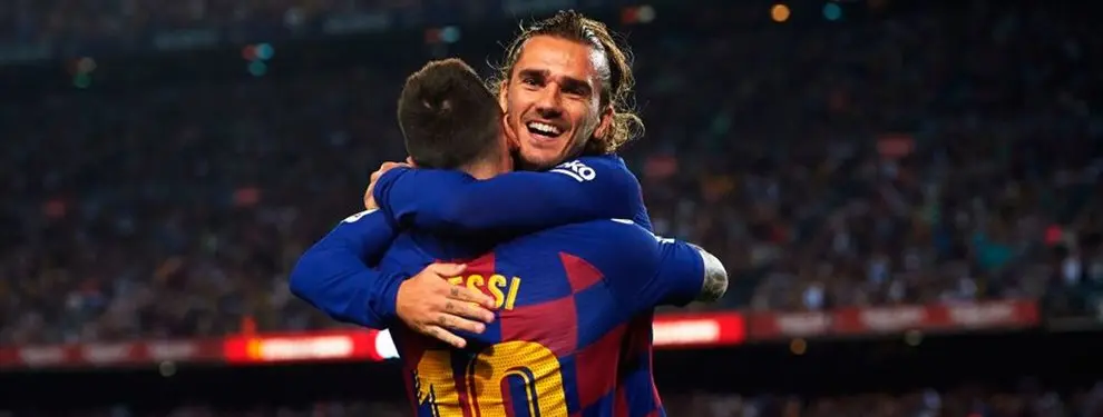 Messi no da crédito: Griezmann lo tapa. El otro lío culé