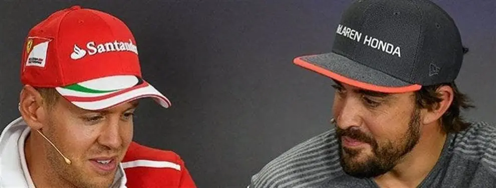 Vettel se la juega a Fernando Alonso y está cerca de firmar con Renault
