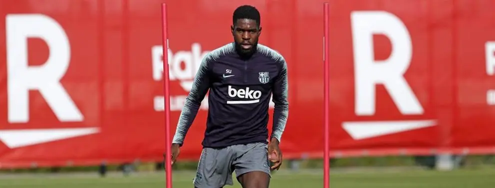 Umtiti por él: el cambio de cromos que le ofrecen al Barça