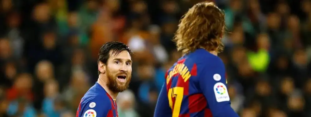 Messi pone una condición para la salida de Antoine Griezmann en verano