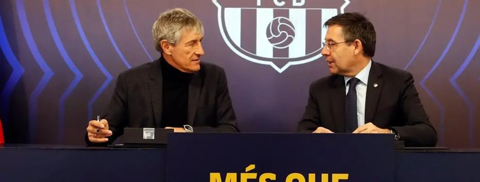 Llama para cargarse a Setién (y es del Real Madrid): opción para Bartomeu