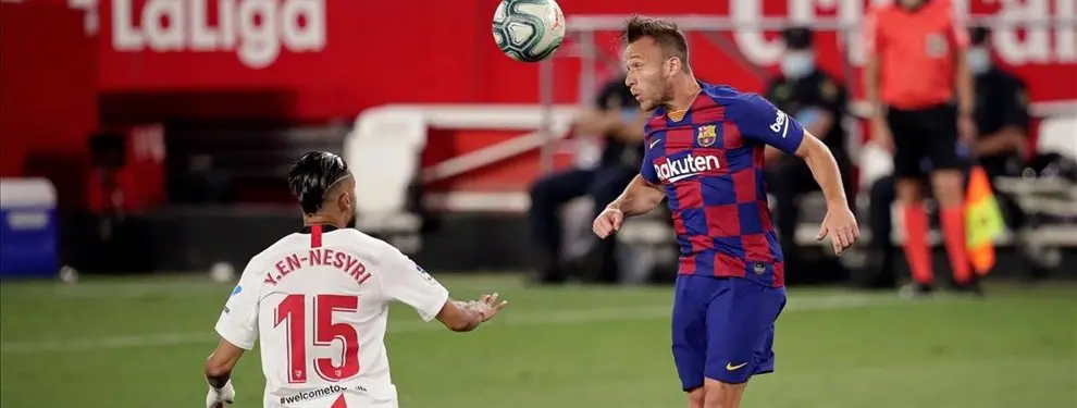 Se ofrece para relevar a Arthur en el Barça (y Messi le da calabazas)