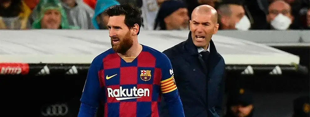 Messi no lo puede ni ver y Zidane insiste en ficharlo para el Real Madrid