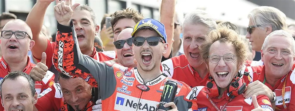 Jorge Lorenzo ya está negociando con Ducati para 2021
